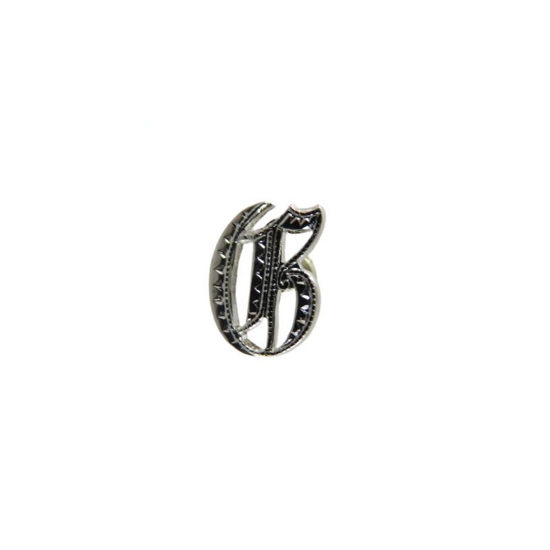 Letter G Ring Insert for Signet Monogram Rings Hardstone Ring Letter G 8.12mm