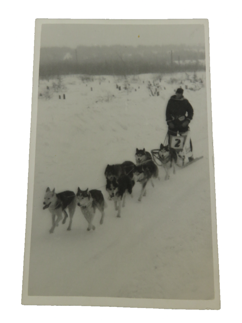 O'Brien Gold Mines at Kewagama Quebec Dog Race Valdor to Rouyn Postcard