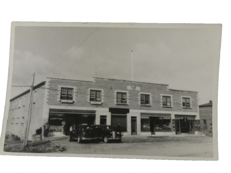 Main Street Cadillac Quebec Canada Major Salmon Studio Photo Postcard Circa 1939