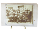 Wonderful Victorian Beautiful Girls Handsome Boys School Photo With School Maste — front view