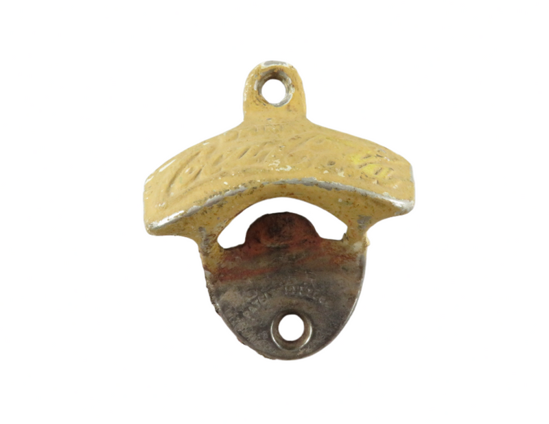 Old Drink Coca Cola Starr X Patent 2333088 Bottle Opener Brown Co — front view