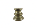 Vintage Made in Holland Miniature Brass Cup or Candle Holder — front view
