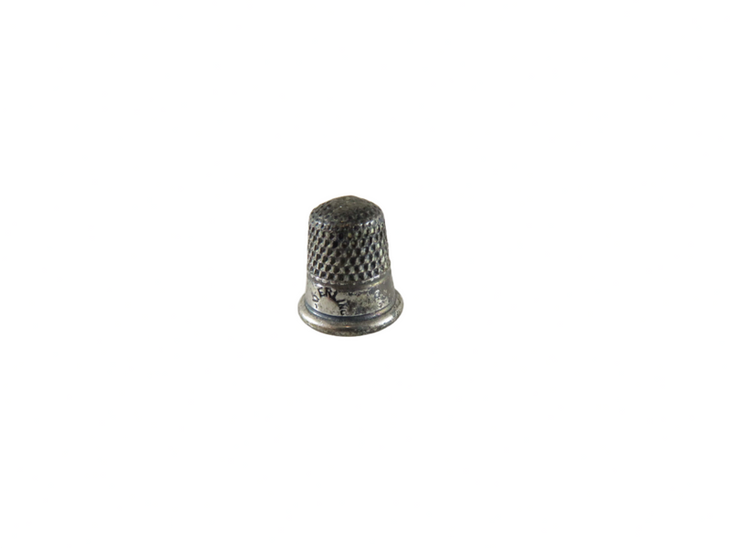 Antique Sterling Thimble Miniature Sterling Silver Thimble