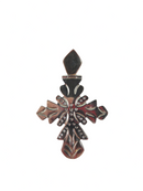 Taxco Mexico 925 Sterling Silver Large Articulated Gothic Christian Cross — Jewelry & Watches:Fine Jewelry:Fine Necklaces & P