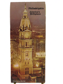 1976 Bicentennial Map of Philadelphia From Philadelphia Electric Company Wall Art — front view
