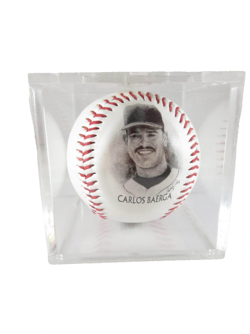 1996 Carlos Baerga Commemorative American League Baseball Fotoball