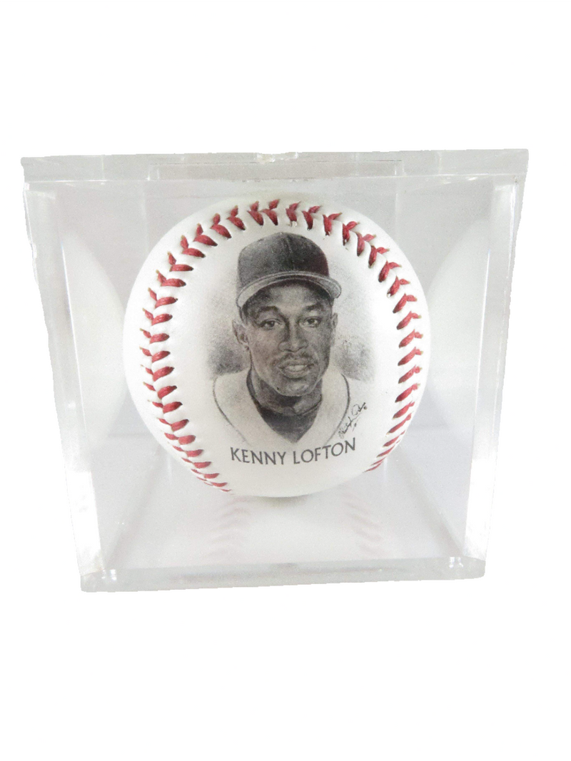 1996 Kenny Lofton Commemorative American League Baseball Fotoball