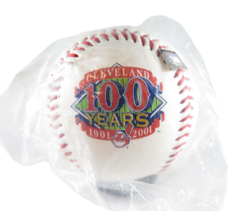 1901 - 2001 100 Years Cleveland Indians Charter Member American League — front view