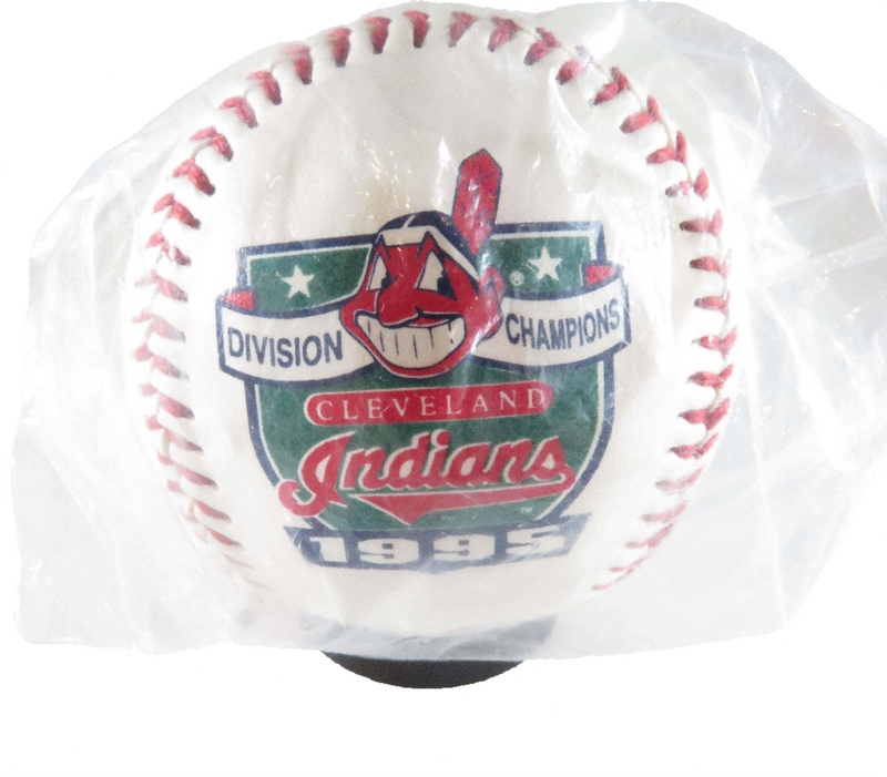 1995 Cleveland Indians Commemorative Baseball Division Champions Fotoball