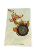 Willimantic Thread Booming Baby Flying Trade Card Rare Willimantic Linen Co product image for Just Stuff I Sell, clear front view, neutral background, original listing photo, optimized descriptive alt text, centered composition