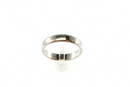 14K White Gold 4.75mm Artcarved Wedding Band Size 10.75 6 Grams — Jewelry & Watches:Engagement & Wedding:Wedding & Anniversar