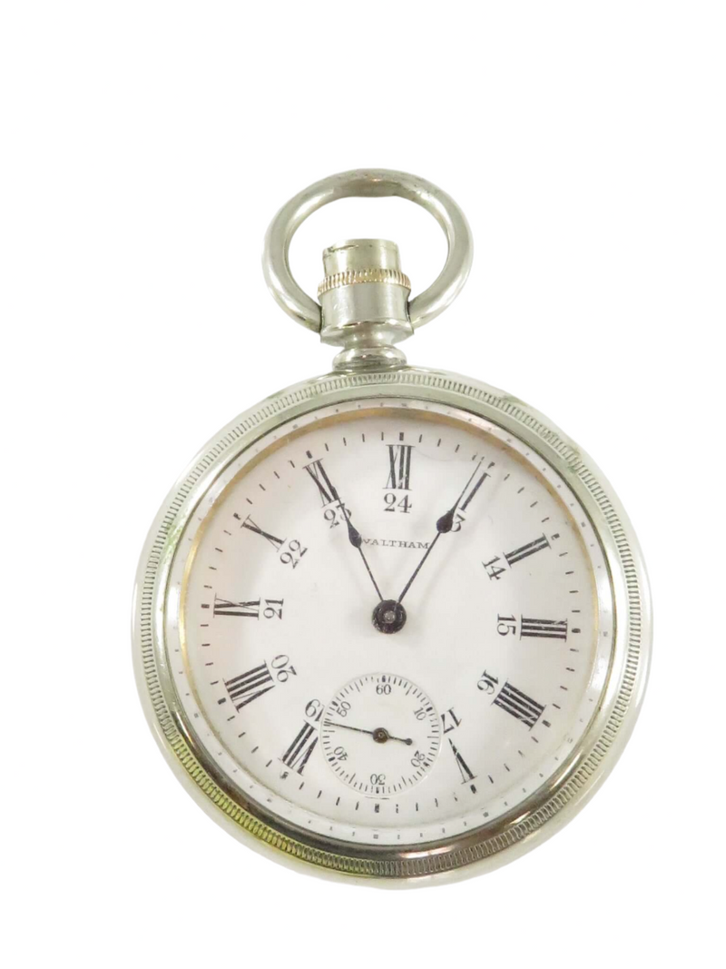 c1907 Running Waltham Pocket Watch Model 1883 Grade 825 18s 17 Jewel For Repair — Jewelry & Watches:Watches, Parts & Accessor