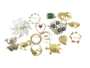 Mixed Grouping of Costume Brooches for Wear, Repair and Repurpose — front view