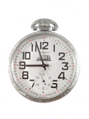 Camero Open Faced 15s Train Pocket Watch 6497 17 Jewel Lean & Jones Inc — Jewelry & Watches:Watches, Parts & Accessories:Pock