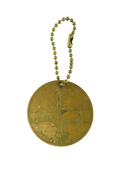 Vintage 1962 Seattle Worlds Fair Space Needle Keychain — front view