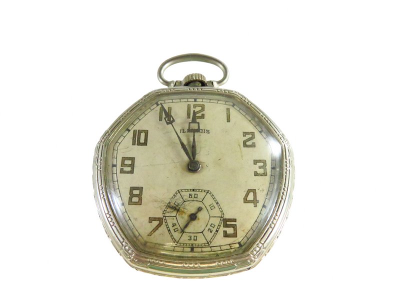 c1927 Illinois Marquis Autocrat Grade 525 Size 12s Model 3XT 17 Jewel Extra Thin — Jewelry & Watches:Watches, Parts & Accesso