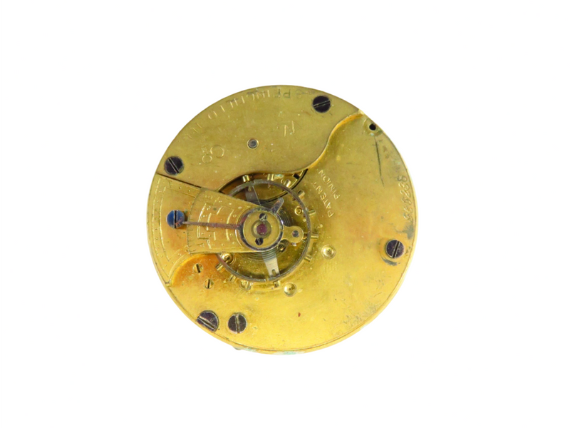 c1886 Illinois Grade I.W.C. Size 18s Model 2 7 Jewel Watch Works for Parts/Repair — Jewelry & Watches:Watches, Parts & Access