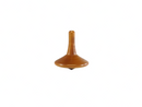 Small Carved Wood Long Stem Spinning Top Toy 1 1/2" — Collectibles:Decorative Collectibles:Trinket Boxes — front view