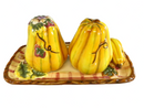 Bella Casa by Ganz Autumn Gourds Salt & Pepper Shaker Set — Collectibles:Decorative Collectibles:Figurines:Animals — front vi
