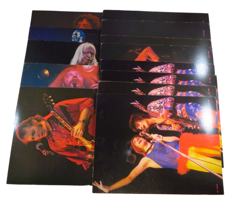 1973 Assortment of Rising Signs Ltd Numbered 11 x 8.5 Rock Poster Cards — Entertainment Memorabilia:Music Memorabilia:Rock &