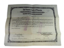 Cancelled 1933 Federal Radio Commission Radio Operator License Certificate — front view