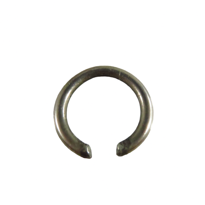 Large Round Form White Metal Pocket Watch Bow 21.45mm across & 4.82mm opening — Jewelry & Watches:Watches, Parts & Accessorie