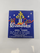 Vintage Candles Angel Chimes 8 Pc Set Hong Kong Commodore MFG Carousel Replacement Boxed