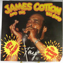 James Cotton Live From Chicago AL 4746 LP Vinyl Album 1986 US Chicago Blues Stereo Alligator Records