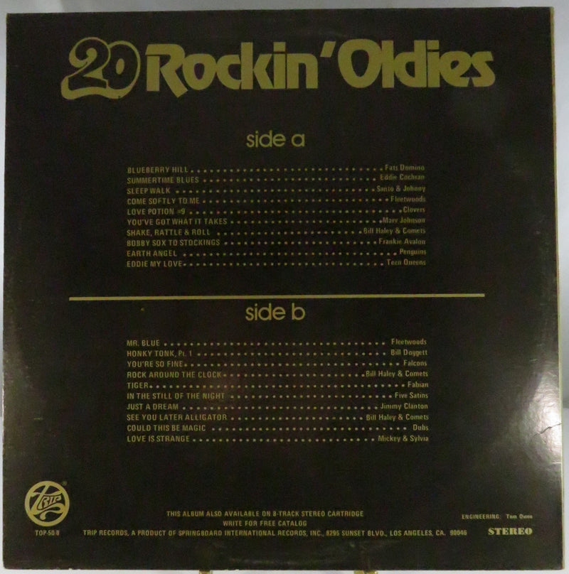 Various Super Oldies Of The 50s Volume 8 TOP-50-8 Stereo LP 20 Origina