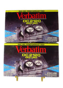 Verbatim DC 2120 QIC-80 120MB Mini Cartridge Lot Display Item — front view