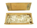 Antique Eyeglass Shipping Box with American Optical Rimless Eyeglasses Early 1900s Optical Set