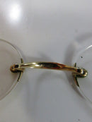 Antique Eyeglass Shipping Box with American Optical Rimless Eyeglasses Early 1900s Optical Set