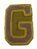 Vintage c1930s Chenille Letterman “G” Patch from Varsity Sweater