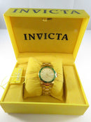Invicta Reserve 6887 Automatic Gold Tone Stainless Steel Dive Watch Swiss Made 500M Skeleton Back