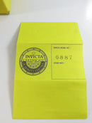 Invicta Reserve 6887 Automatic Gold Tone Stainless Steel Dive Watch Swiss Made 500M Skeleton Back