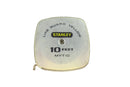 Vintage Stanley Life Guard Yellow 10 Feet MYT10 Pocket Tape Measure for Restorat — front view