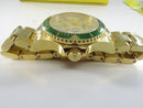 Invicta Reserve 6887 Automatic Gold Tone Stainless Steel Dive Watch Swiss Made 500M Skeleton Back