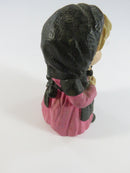 Antique Cast Iron & Vintage Figurine Parts Lot – Caldron, Amish Couple, ARTCO Woman Figure