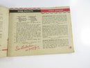 1943 Good Things to Eat Baking Soda Recipe Pamphlet Church Dwight Arm Hammer
