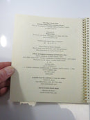 Aunt Mag’s Recipe Book heritage Carolina cooking spiral bound signed cookbook