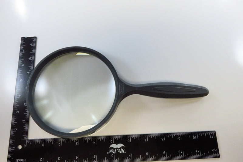 Vintage Extra Large Sears Magnifying Glass Japan Made 11" Long 4 7/8" Lens