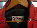 Budweiser Dale Earnhardt Jr Chase Authentics Red Leather NASCAR Racing Jacket XL Snap Front