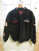 Jeff Hamilton Pro Sport Gm Goodwrench Service Plus Nascar Suede Jacket Dale Earnhardt Size L