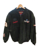 Jeff Hamilton Pro Sport Gm Goodwrench Service Plus Nascar Suede Jacket Dale Earnhardt Size L