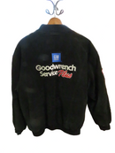 Jeff Hamilton Pro Sport Gm Goodwrench Service Plus Nascar Suede Jacket Dale Earnhardt Size L