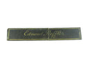 Edmonds Roffler Antique Straight Razor Case Made in France Leatherette Sleeve