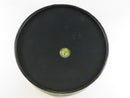 Large Round Button-Style Sewing Notion Storage Box Covered Lidded Trinket Container