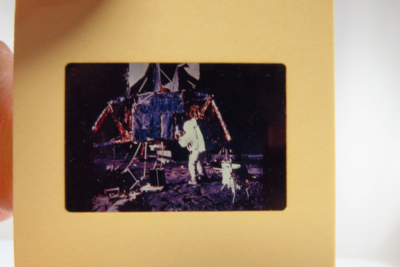 c1970's Apollo 12 High Quality Color Slides In Original Box