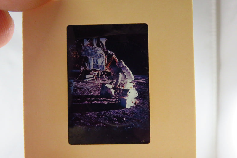c1970's Apollo 12 High Quality Color Slides In Original Box