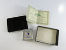 Zippo Measuring Tape 1981 AGA Safety Award National Fuel Brushed Stainless Steel Case Corporate Issue